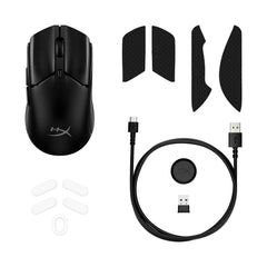 HyperX Pulsefire Haste 2 – Wireless-Gaming-Maus (Schwarz) - 08
