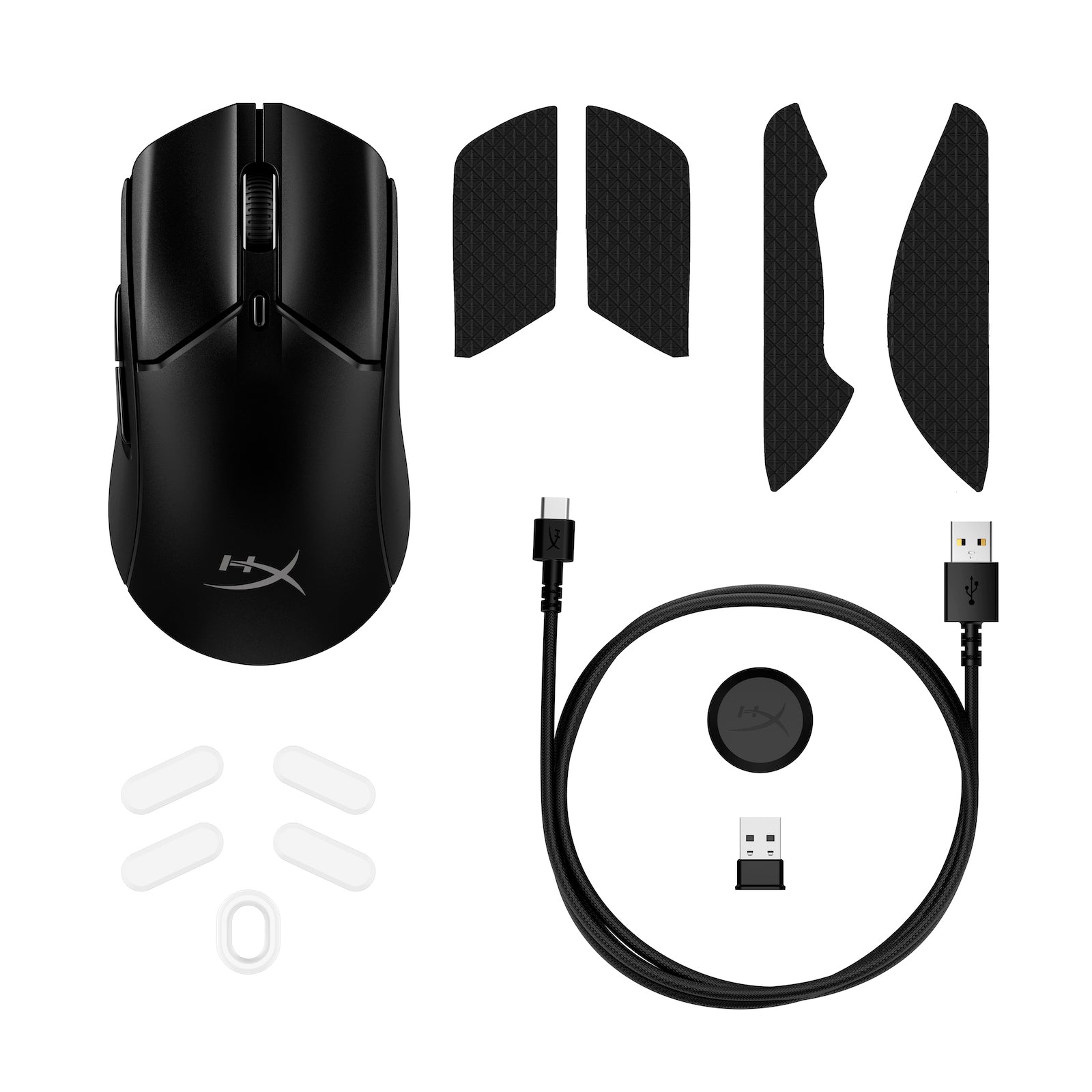 HyperX Pulsefire Haste 2 – Wireless-Gaming-Maus (Schwarz) - 08