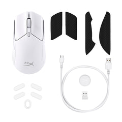 HyperX Pulsefire Haste 2 – Wireless-Gaming-Maus (Weiß) - 08