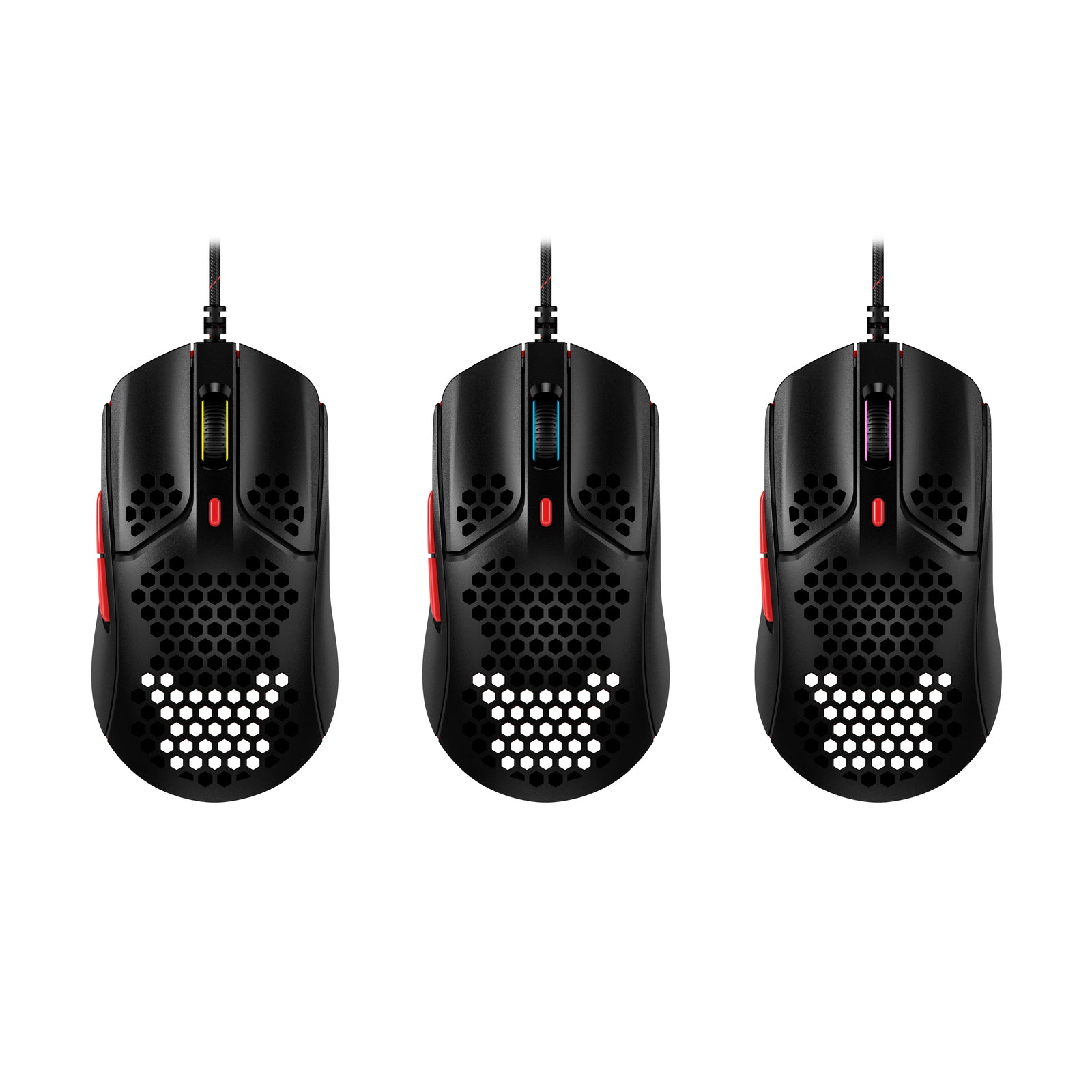 HyperX Pulsefire Haste – Gaming-Maus (Schwarz-Rot) - 07