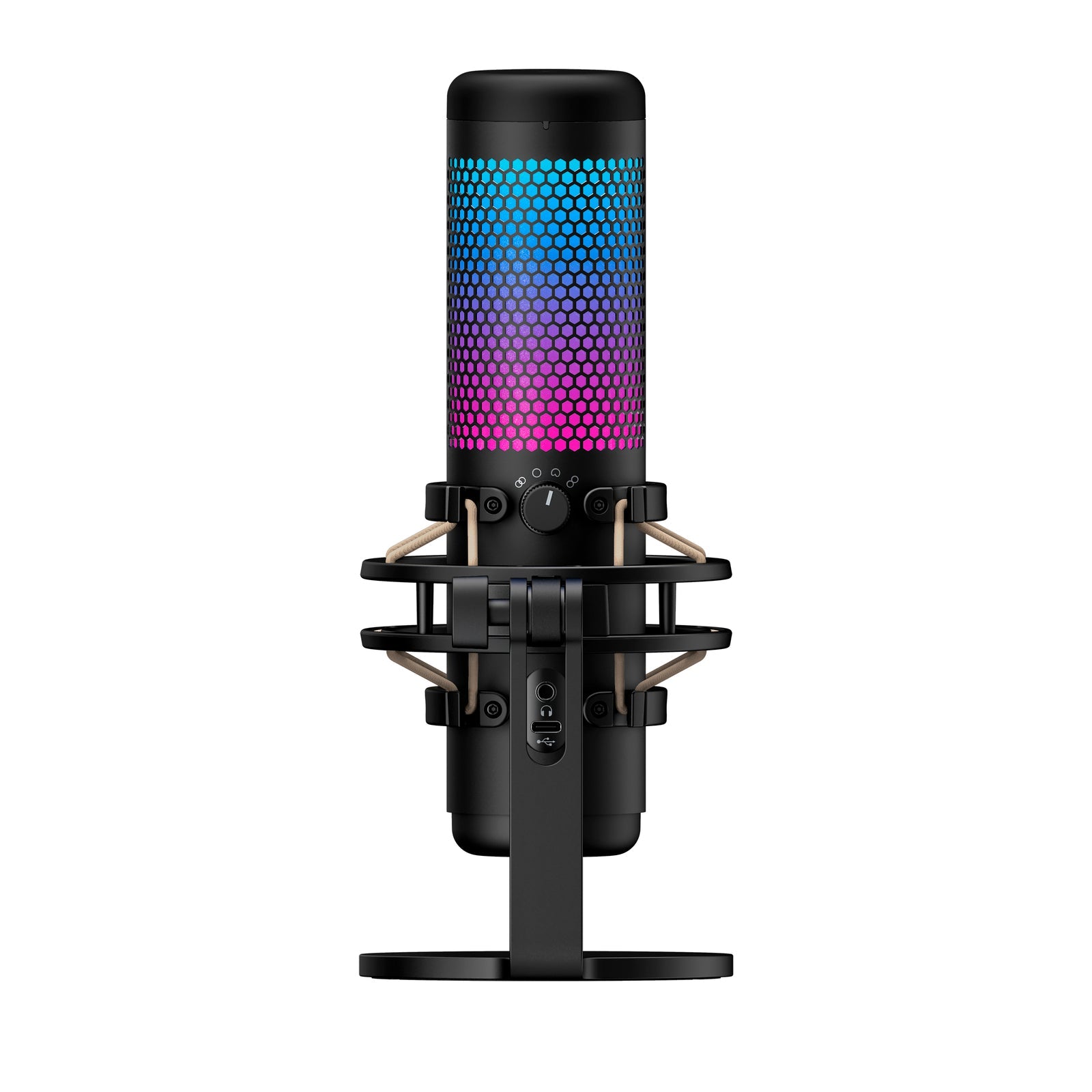 HyperX QuadCast S – USB-Mikrofon – RGB-Beleuchtung