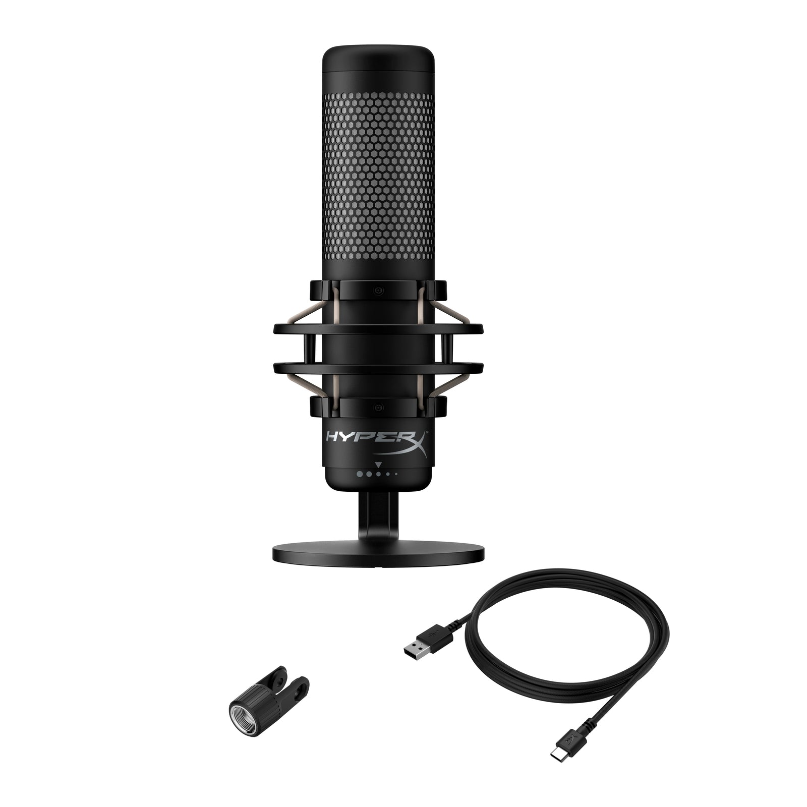 HyperX QuadCast S – USB-Mikrofon – RGB-Beleuchtung