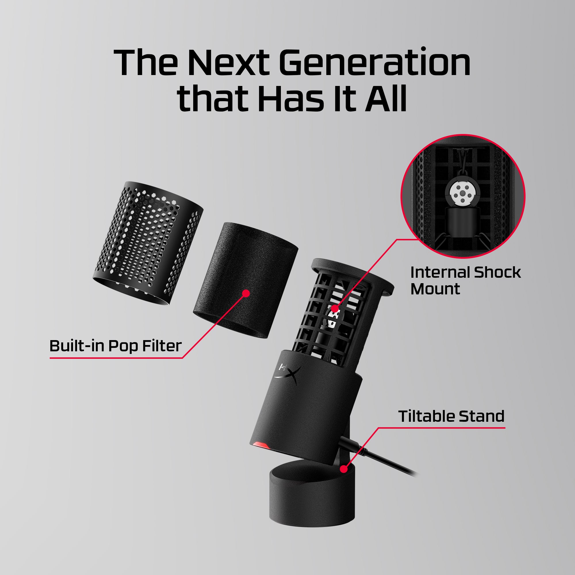 HyperX Solocast 2 BLK-Mikrofon - 03