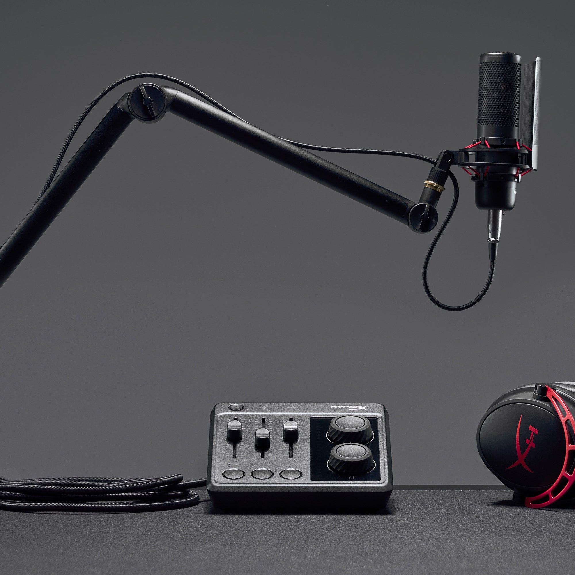 Mit den meisten XLR-Mikrofonen kompatibel
