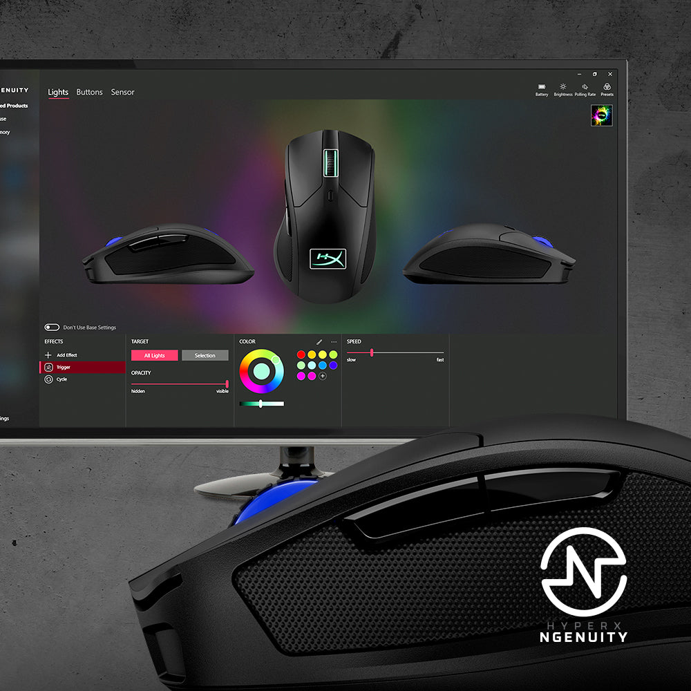 Erweiterte Personalisierungsmöglichkeiten mit der HyperX NGENUITY Software