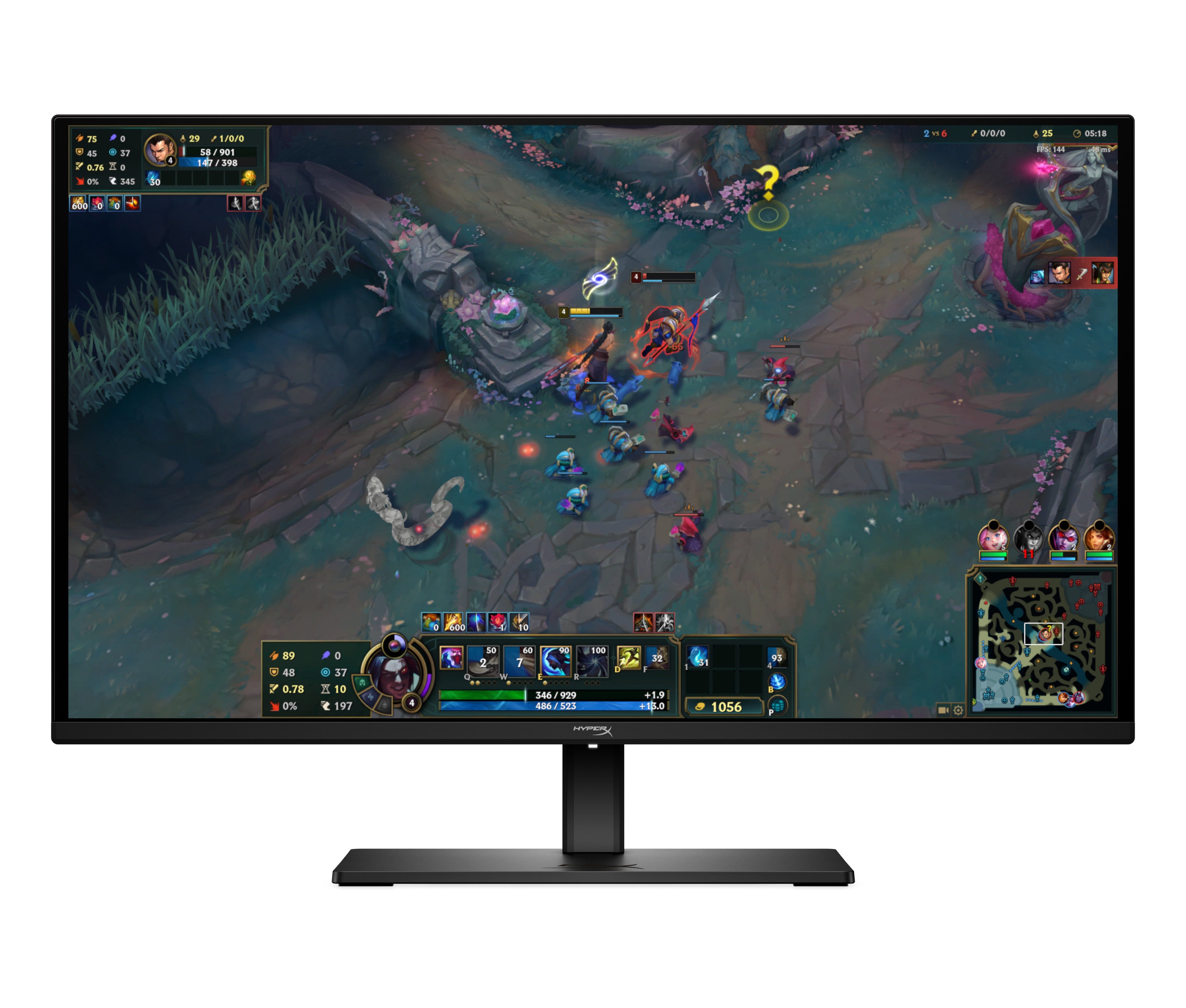 HyperX OMEN OLED 27 Zoll QHD 240 Hz Gaming-Monitor – OMEN OLED 27q - 01